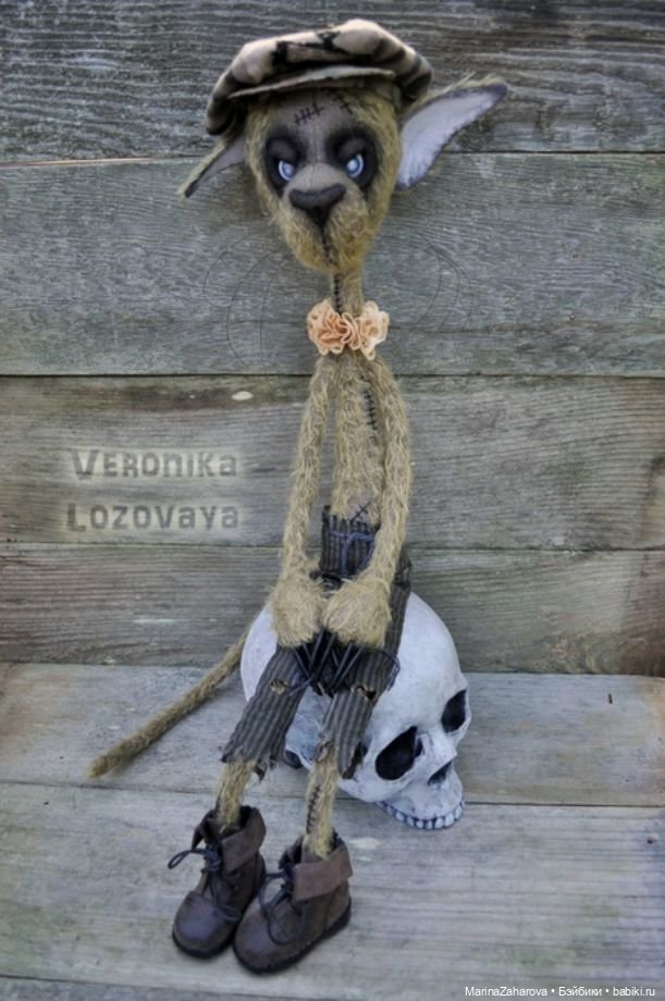 Прекрасное рядом. Авторская кукла Вероники Лозовой