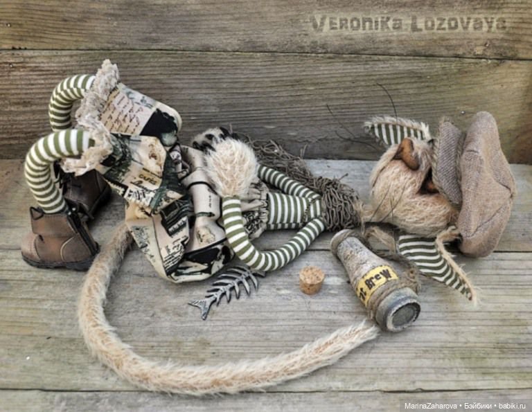 Прекрасное рядом. Авторская кукла Вероники Лозовой