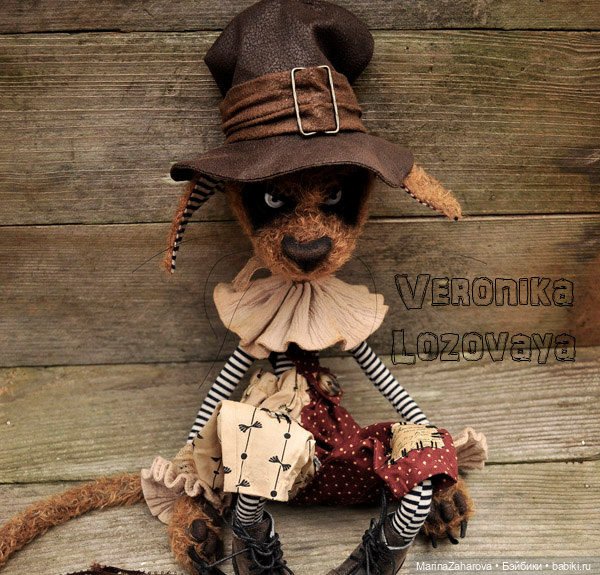 Прекрасное рядом. Авторская кукла Вероники Лозовой