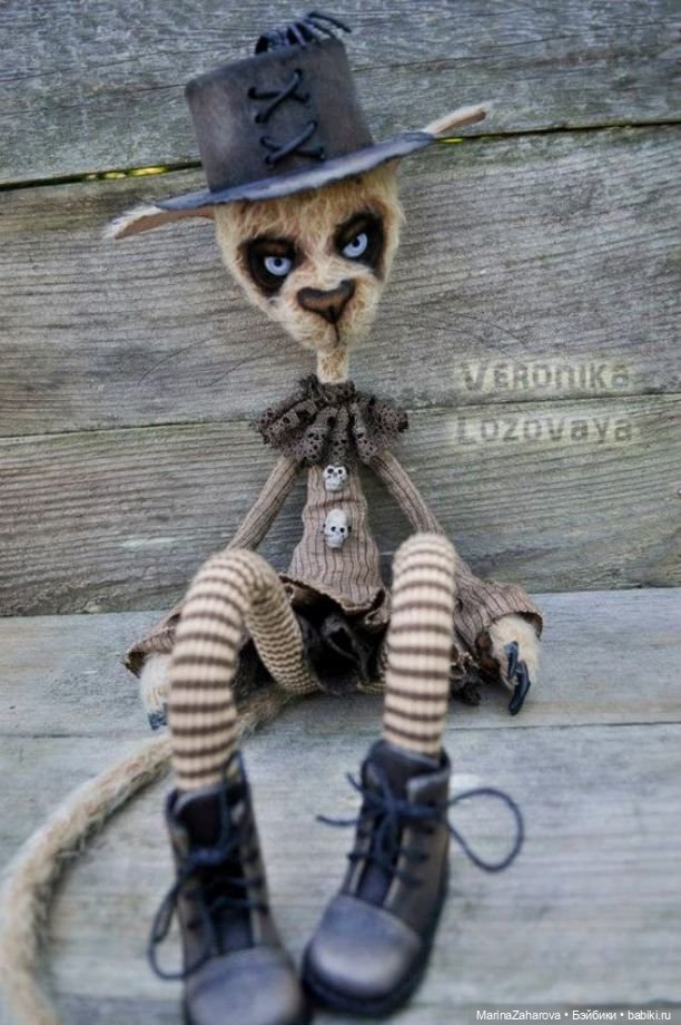 Прекрасное рядом. Авторская кукла Вероники Лозовой