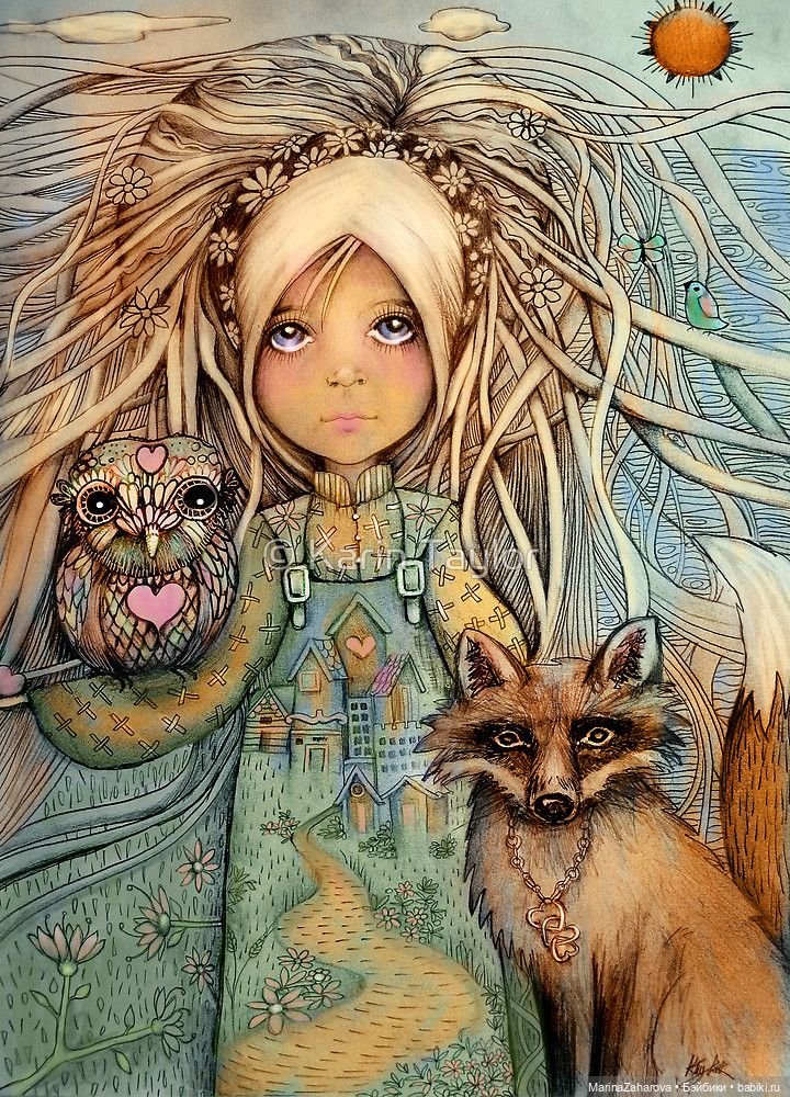 Прекрасное рядом. Художница Karin Talylor