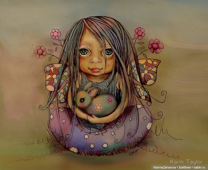 Прекрасное рядом. Художница Karin Talylor