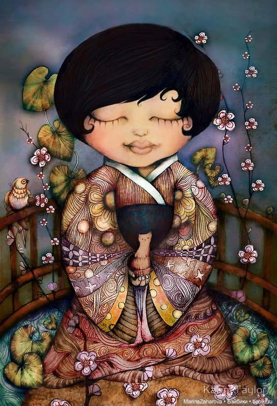 Прекрасное рядом. Художница Karin Talylor