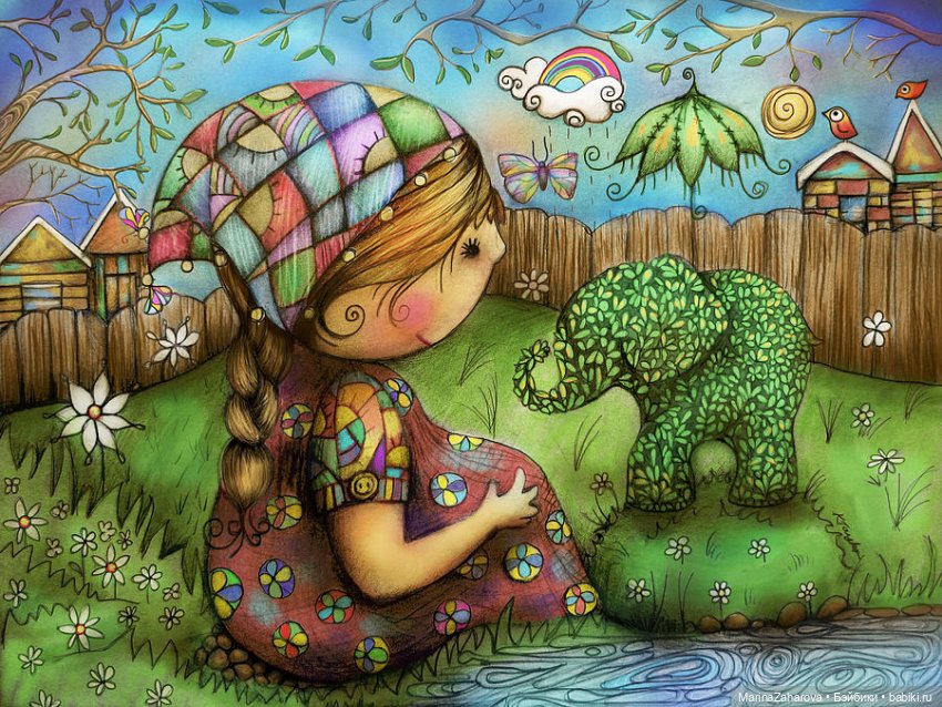 Прекрасное рядом. Художница Karin Talylor