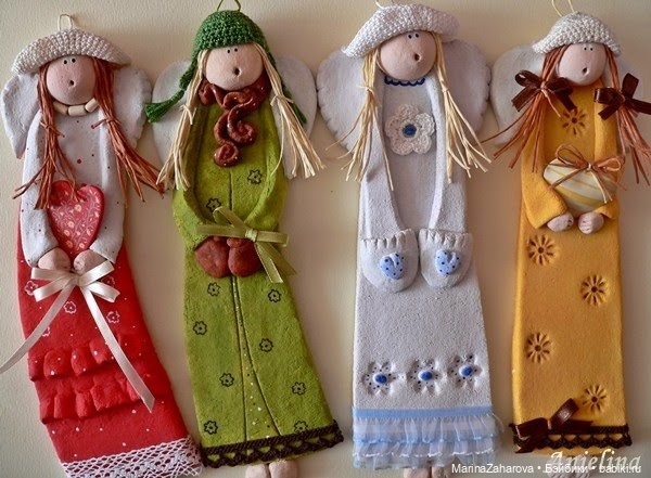 Прекрасное рядом. Автор кукол из Польши - Anielina (фото 2)