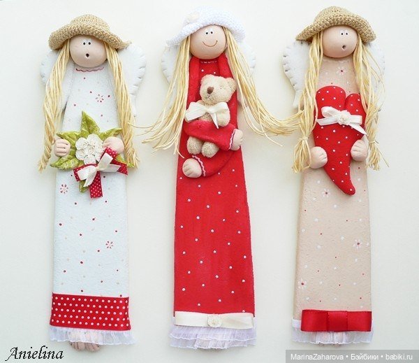 Прекрасное рядом. Автор кукол из Польши - Anielina