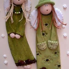 Прекрасное рядом. Автор кукол из Польши - Anielina