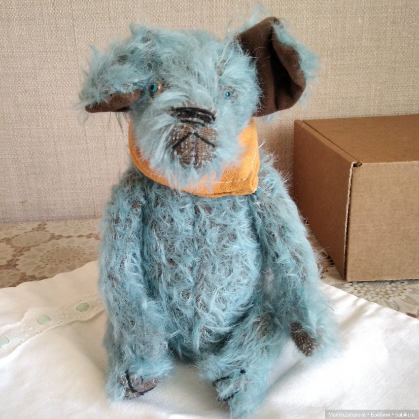 Ах... зачем я голубой — Авторские мишки Тедди и друзья: фото (фото 9)