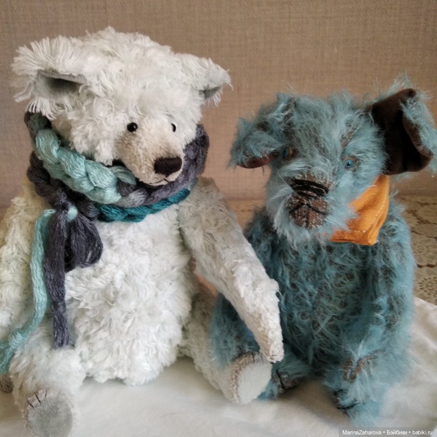 Ах... зачем я голубой — Авторские мишки Тедди и друзья: фото
