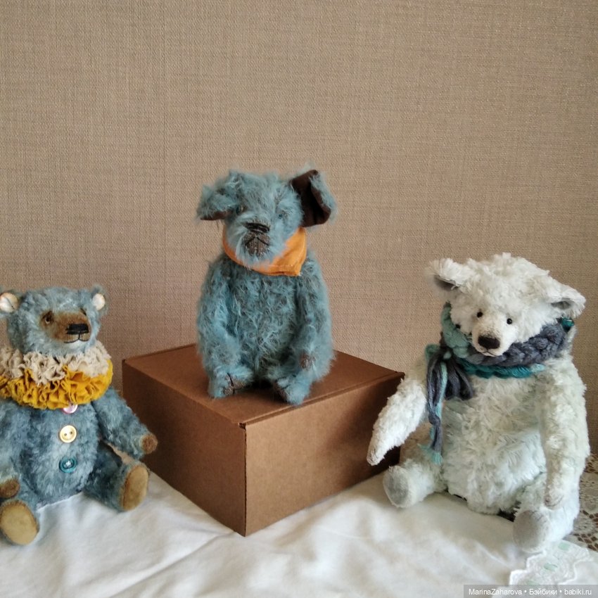 Ах... зачем я голубой — Авторские мишки Тедди и друзья: фото