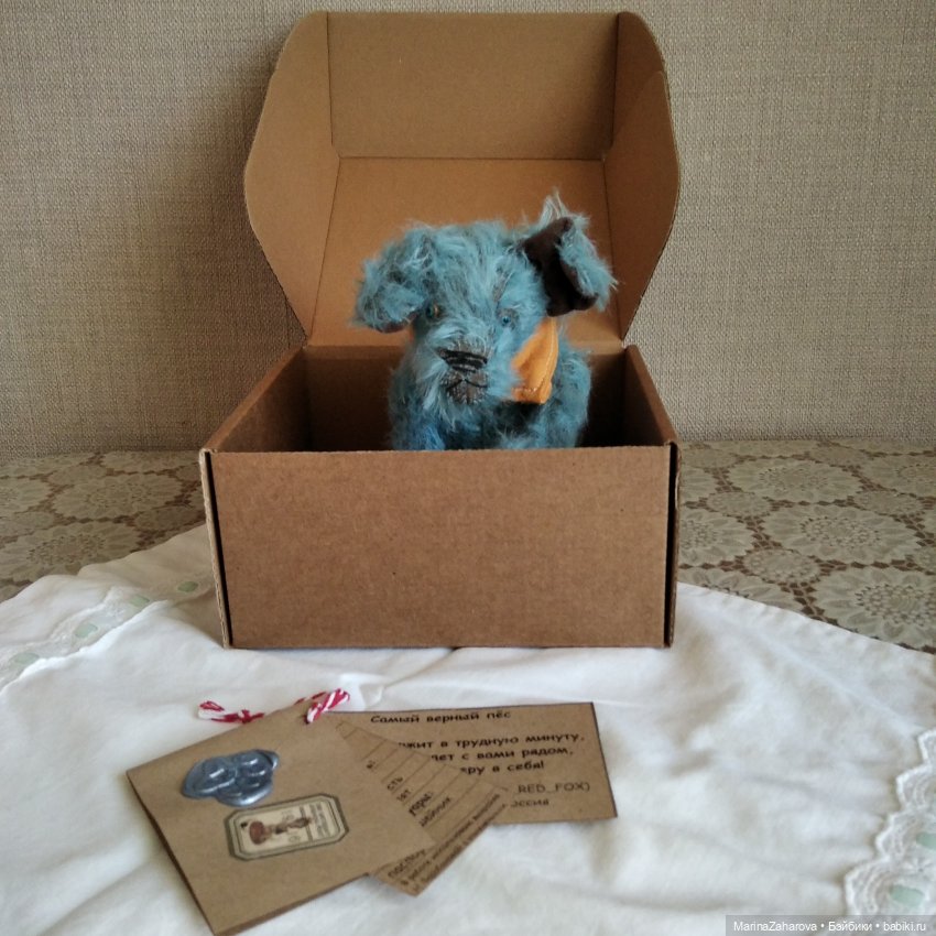 Ах... зачем я голубой — Авторские мишки Тедди и друзья: фото (фото 2)