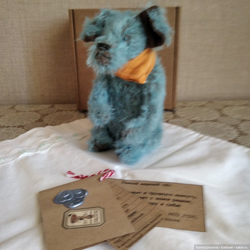 Ах... зачем я голубой — Авторские мишки Тедди и друзья: фото (фото 7)