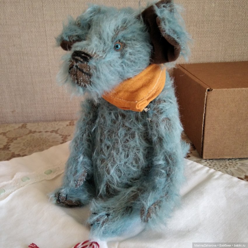 Ах... зачем я голубой — Авторские мишки Тедди и друзья: фото (фото 5)