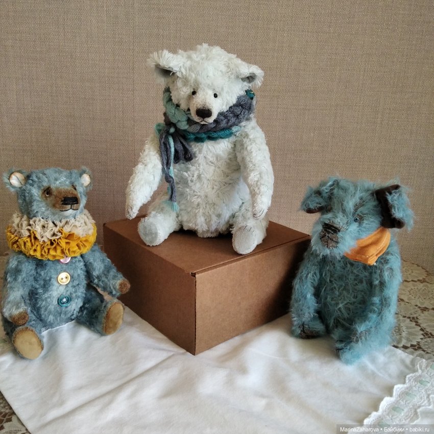 Ах... зачем я голубой — Авторские мишки Тедди и друзья: фото