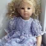 Распродажа 500 рублей Платье для кукол Элизабет Линднер 52-58 см