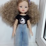 Жакет, футболка, джинсы для Паола Рейна