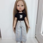 Жакет, футболка, джинсы для Паола Рейна