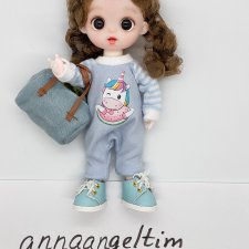 Кукла по типу баболи 16см