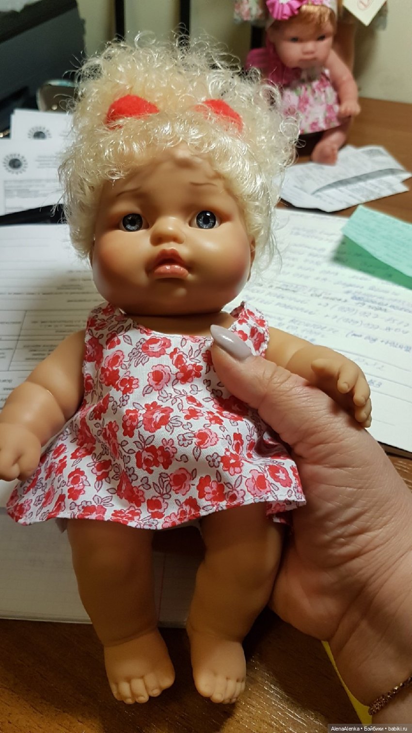 Пупс Горди фирмы Робер — Испанские куклы (разное): Vestida de Azul