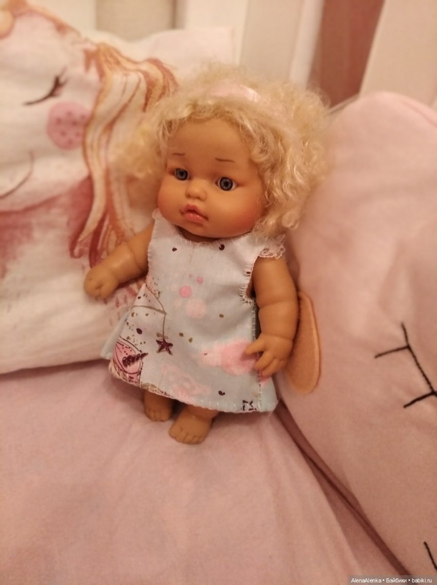 Пупс Горди фирмы Робер — Испанские куклы (разное): Vestida de Azul (фото 3)