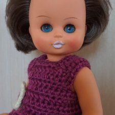 Кукла ГДР скромница с красивыми глазами