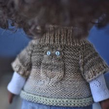 Мастер-класс по вязанию "Булочная сова" для кукол Mia Nines d'Onil