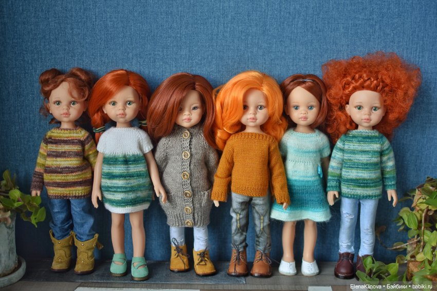 Празднуем день Рыжих — Испанские виниловые куклы: Paola Reina