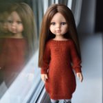 Мастер-класс по вязанию "Платье Амфора" для кукол Paola Reina