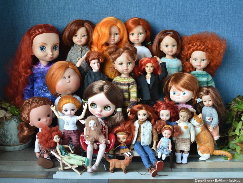Празднуем день Рыжих — Испанские виниловые куклы: Paola Reina (фото 3)
