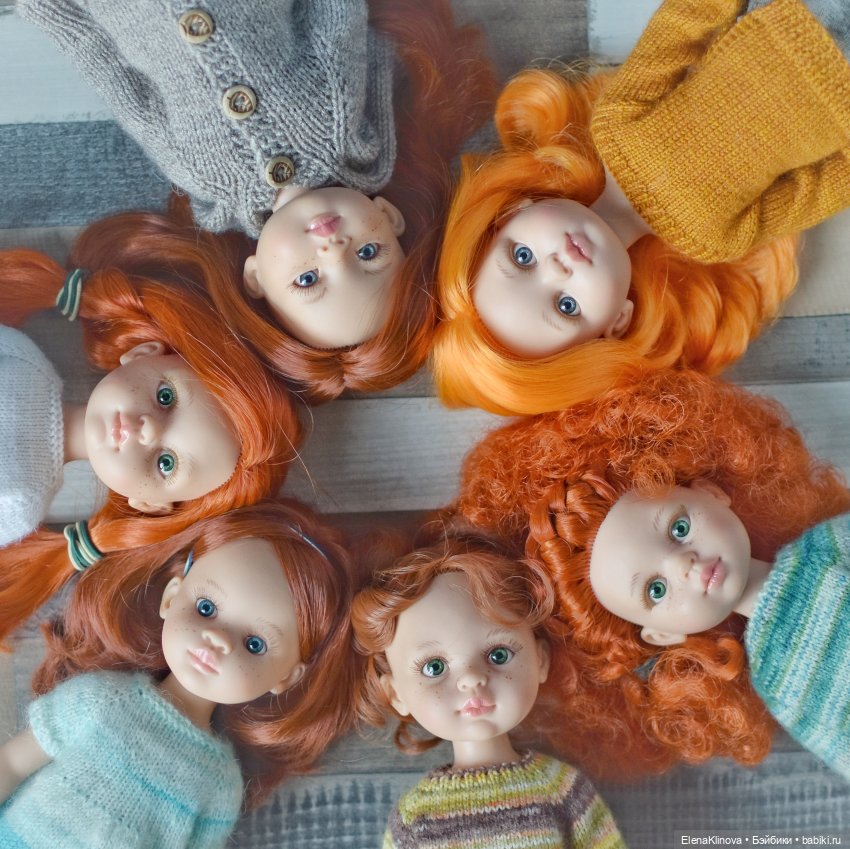 Празднуем день Рыжих — Испанские виниловые куклы: Paola Reina (фото 2)