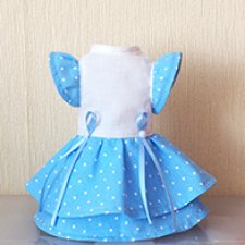 Платье для куклы ГДР 35см