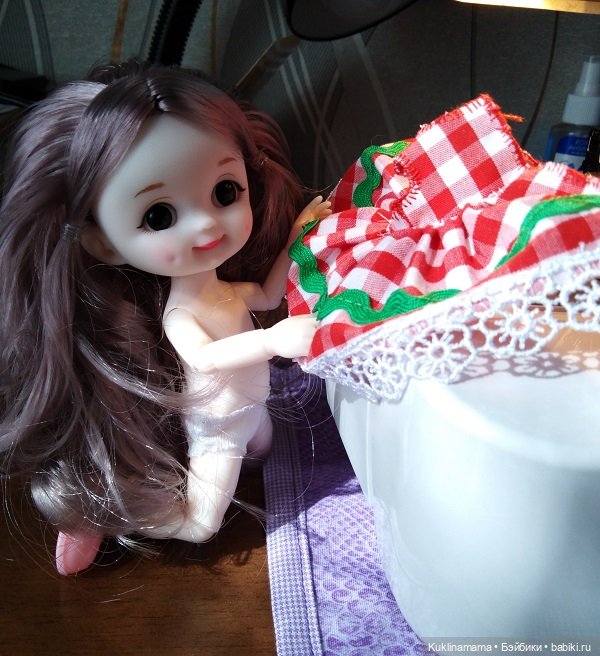 Малышка получила наряд — Куклы Baboliy (Баболи (фото 6)