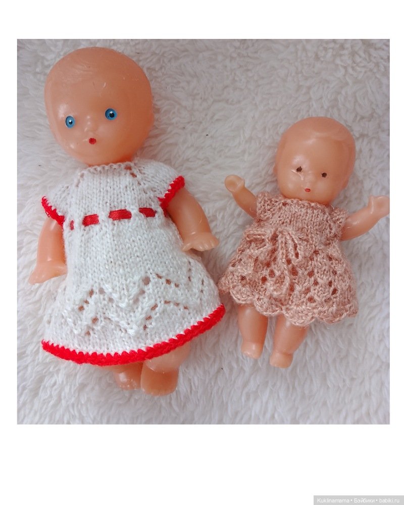 Пупсы приоделись — Игрушки СССР и советского детства: резиновые (фото 8)