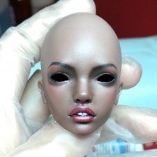 Работа над образом куклы Анны Кучеренко