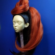 Скоро МК. Ювелирный парик "хвост"