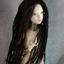 Парик с дредами на заказ любых кукол - Popovy sisters