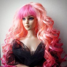 Окраска готовых париков