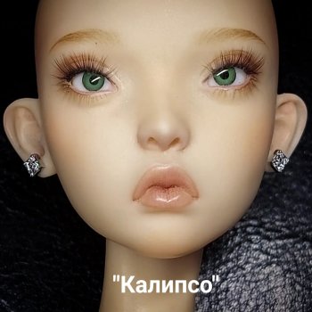 Серьги-Пусеты 1,5 и 2мм в оправе