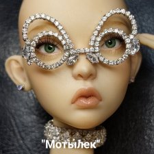 Очки с цирконие сложных форм