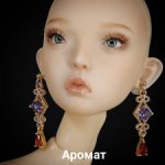 Серьги для кукол Рopovy, Tonner, Barbi