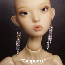 Серьги для кукол Рopovy, Tonner, Barbi