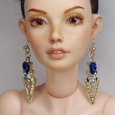 Серьги "Вулкан" и "Гроза"