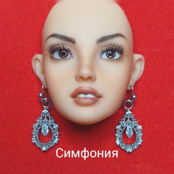 Серьги  в новом формате