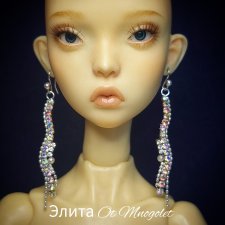 Серьги для кукол Рopovy, Tonner, Barbi