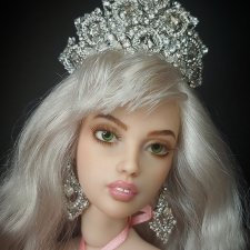 Тиара с серьгами " Сказка"