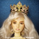 Корона Мотылёк на парик Голливуд OtMnogolet