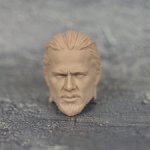 Экшен голова - бланк (скульпт Чарли Ханнэм)