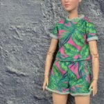 Шортики и футболка летние для Барби