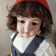 Антикварная кукла Heinrich Handwerck 109, 74cм