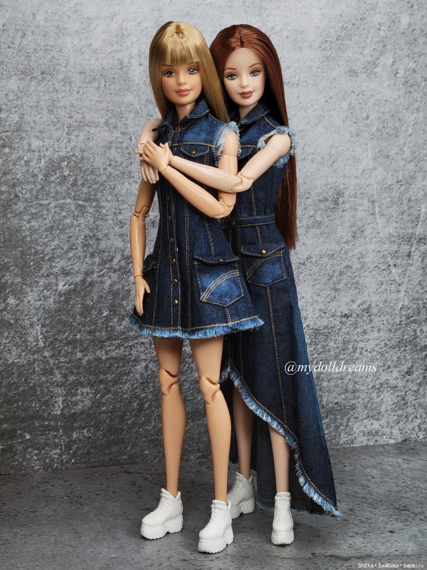 Две подружки — Куклы Barbie (Барби): Looks (фото 4)